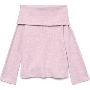 Vmera - Gebreide Pullover - Off-shoulder - Lange Mouwen - Regular Fit