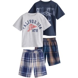 Next Nachtkledij  taupe / marine / grijs / cranberry