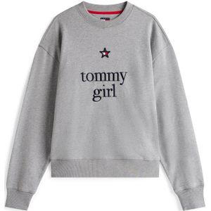 Tommy Jeans Sweatshirt  marine / grijs gemêleerd / rood / wit
