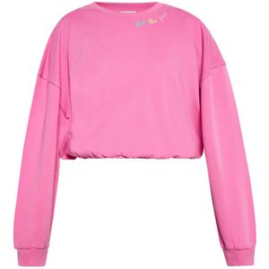 IZIA Sweatshirt  geel / groen / lichtlila / pink