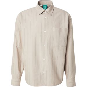 ANNARR Overhemd 'ANRVOLUND'  donkerbeige / grijs