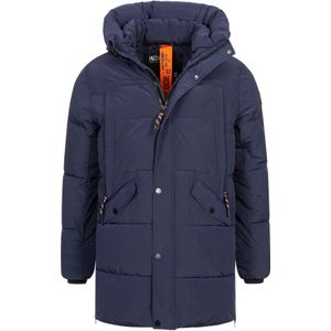 INDICODE JEANS Winterparka 'Kasper'  donkerblauw