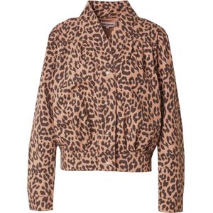 Lollys Laundry Tussenjas 'Irish'  camel / zwart