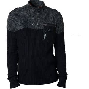 KOROSHI Trui  donkergrijs / zwart