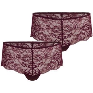 Lauren Ralph Lauren Slip ' Hipster - Lauren Lace '  bordeaux