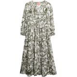 Superdry - W8012029A - Midi-jurk - Dierenprint - 3/4 Mouwen