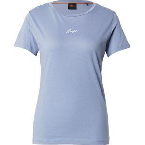 BOSS Shirt 'C_Elove'  lichtblauw / wit