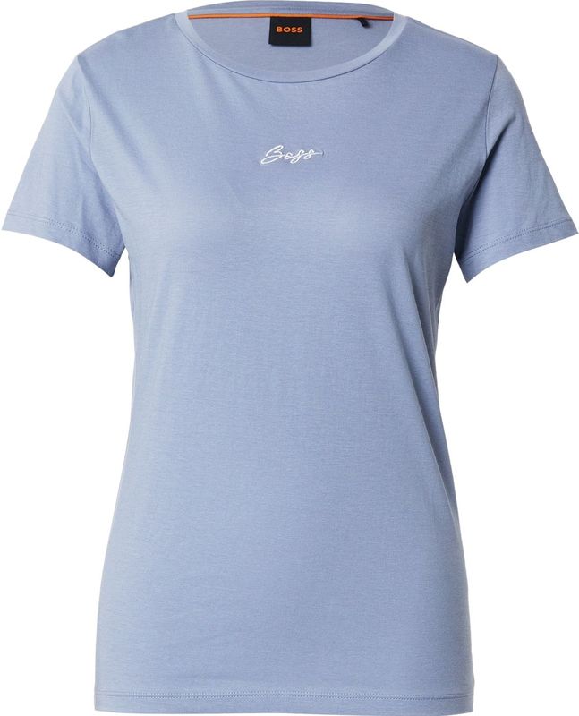 BOSS Shirt 'C_Elove'  lichtblauw / wit