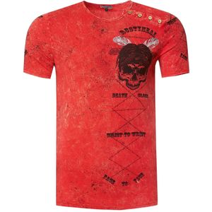 Rusty Neal Shirt  rood
