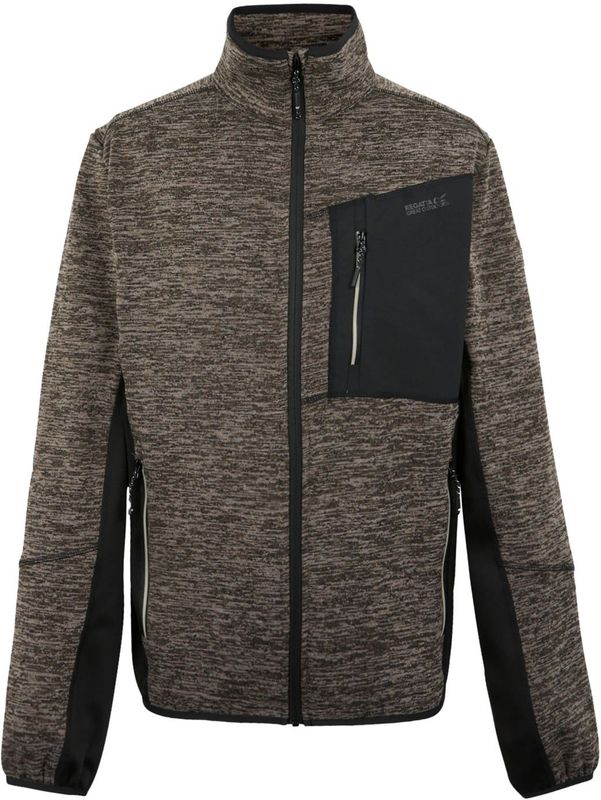 Regatta - Baslinn - Fleece Jas - Bruin/Zwart