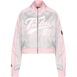 FUBU Tussenjas  zilvergrijs / rosa / zwart / wit