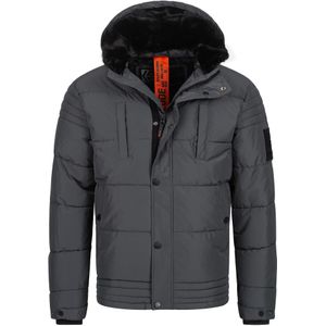 INDICODE JEANS Winterjas 'Blaise'  grijs