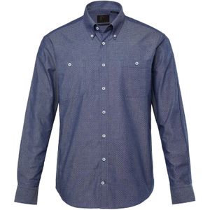 JP1880 Overhemd  blauw denim