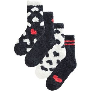 Next Sokken  rood / zwart / wit