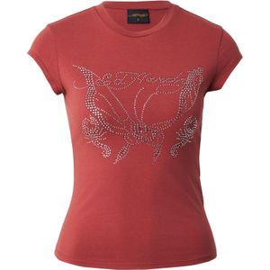 Ed Hardy Shirt  kersrood / transparant