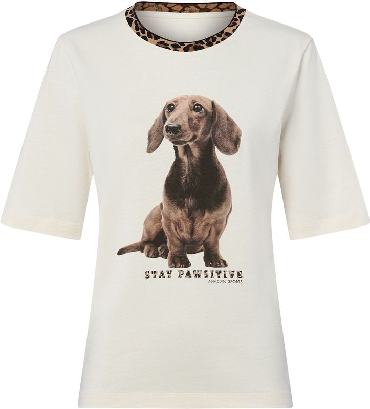 T-shirt met motiefprint