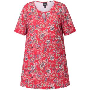 Ulla Popken Shirt  gemengde kleuren / rood
