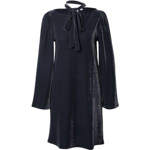 VILA - VIELEINAS - Jurk - Zwart - Knielengte - Lange Mouw