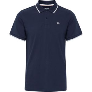 BLEND Shirt 'ALSEK'  blauw / donkerblauw / wit