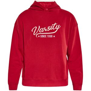 DreiMaster Maritim Sweatshirt 'Boline'  wijnrood / wit