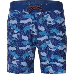 KOROSHI Zwemshorts  royal blue/koningsblauw / donkerblauw / lichtgrijs