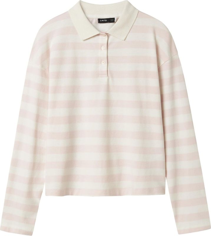 LMTD Polo blouse - NlfKliva - Crystal Roze/White Strepen - LMTD - 15-16 jaar (170-176) - Shirts