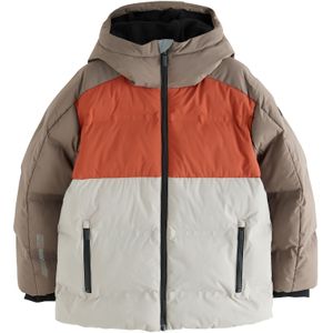 Next Tussenjas  bruin / oranje / wit