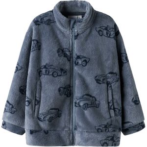 NAME IT Sweatvest 'NMMRICOLAJ'  navy / donkergrijs