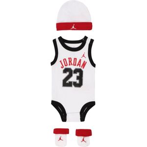 Jordan Set  rood / zwart / wit