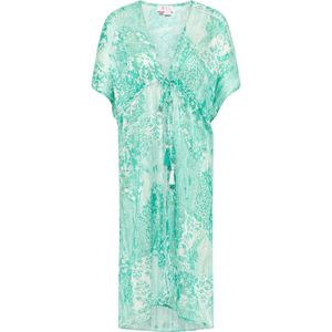 IZIA Strandjurk  mintgroen / wit