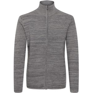 !Solid Gebreid vest ' STRUAN '  grijs