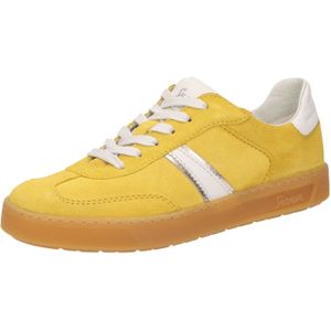SIOUX Sneakers laag 'Tedroso'  geel / zilver / wit