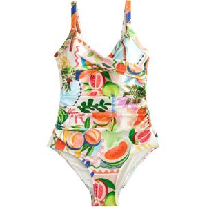 Next Badpak  blauw / geel / oranje