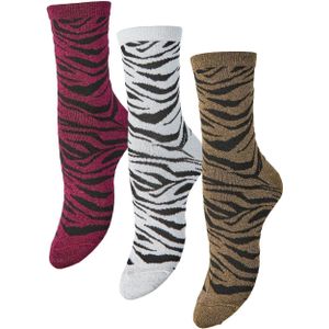 Pcsebby - Glittersokken - Lang - 3-pack