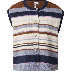 PIECES Gebreide bodywarmer 'PCRYE'  ecru / navy / mokka / sering