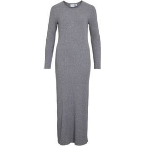 VILA Gebreide jurk  grijs