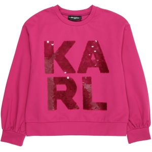 Karl Lagerfeld Sweatshirt  magenta / karmijnrood