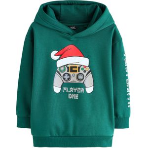 Next Sweatshirt  grijs / groen / rood / wit
