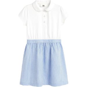 Next Jurk  azuur / wit