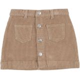 Only - KMGAMAZING - A-lijnrok - Taupe - Kort/mini
