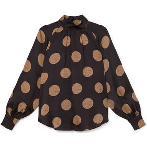 Lola Casademunt Blouse  beige / zwart