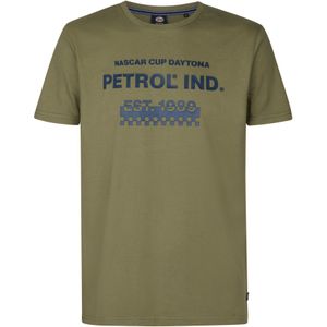 Petrol Industries Shirt  blauw / kaki