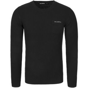 Karl Lagerfeld Trui ' 655030 '  zwart / wit