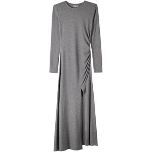 Bershka Jurk  grijs gemêleerd