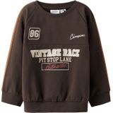 Biologisch Katoen - Sweatshirt - Geborsteld - Ronde Hals - Lange Mouwen - Regular Fit