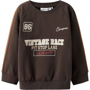 Biologisch Katoen - Sweatshirt - Geborsteld - Ronde Hals - Lange Mouwen - Regular Fit