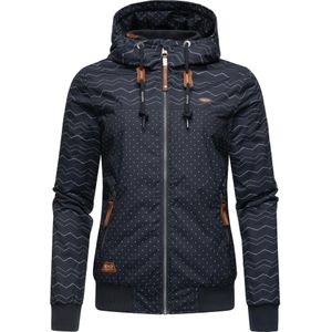 Ragwear Tussenjas 'Nuggie'  navy / wit