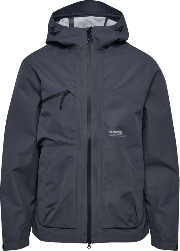 Hummel - hmlWATERPROOF 2.5L SHELL JACKET - Regenjas - Zwart - Waterdicht - Windbescherming