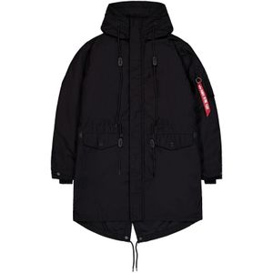 ALPHA INDUSTRIES Tussenjas  rood / zwart / wit