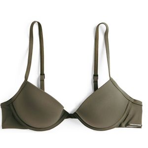 Calvin Klein Swimwear Bikinitop 'Essentials'  olijfgroen